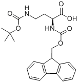 Fmoc-Dab(Boc)-OH Structure,125238-99-5Structure