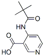 4-[(2,2-Dimethylpropanoyl)amino]nicotinic acid Structure,125867-31-4Structure