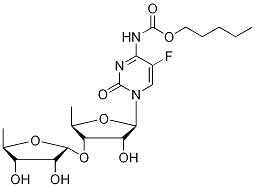 3’-O-(5’-deoxy-alpha-d-ribofuranosyl) capecitabine Structure,1262133-68-5Structure