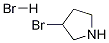 3-Bromopyrrolidine hydrobromide Structure,1262769-75-4Structure