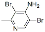 4-Amino-3,5-dibromo-2-methylpyridine Structure,126325-54-0Structure