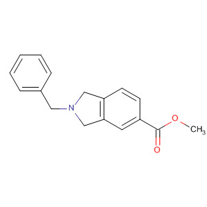 Methyl 2-benzyl-2,3-dihydro-1h-isoindole-5-carboxylate Structure,127168-94-9Structure