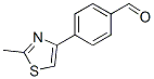 4-(2-Methyl-1,3-thiazol-4-yl)benzaldehyde Structure,127406-11-5Structure