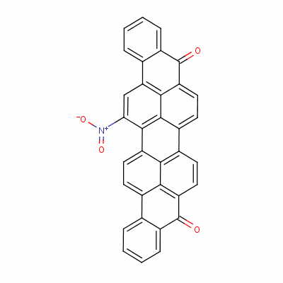 Anthra[9,1,2-cde]benzo[rst]pentaphene-5,10-dione, 16-nitro- Structure,128-60-9Structure