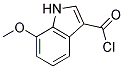 1H-indole-3-carbonyl chloride, 7-methoxy-(9ci) Structure,128717-78-2Structure