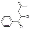 4-Penten-1-one, 2-chloro-4-methyl-1-phenyl-(9ci) Structure,128815-22-5Structure