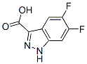 5,6-Difluoro-1H-indazole-3-carboxylic acid Structure,129295-33-6Structure