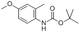 Tert-butyl (4-methoxy-2-methylphenyl)carbamate Structure,129822-42-0Structure