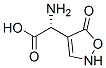 4-Isoxazoleaceticacid,alpha-amino-2,5-dihydro-5-oxo-,(r)-(9ci) Structure,130645-62-4Structure