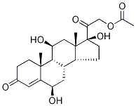 21-O-acetyl 6beta-hydroxy cortisol Structure,13096-53-2Structure