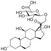 Allo-3alpha-tetrahydro cortisol 21-o-beta-d-glucuronide Structure,131061-62-6Structure