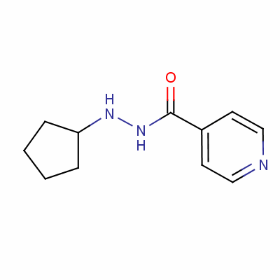 4-Pyridinecarboxylicacid,2-cyclopentylhydrazide(9ci) Structure,13117-20-9Structure