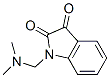 1-Dimethylaminomethyl-1H-indole-2,3-dione Structure,13129-67-4Structure