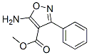 4-Isoxazolecarboxylicacid,5-amino-3-phenyl-,methylester(9ci) Structure,132066-25-2Structure