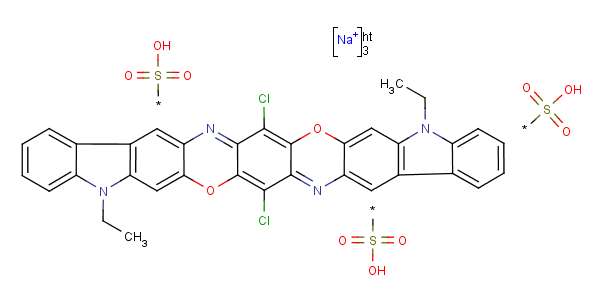 Remastral blue ffrl Structure,1324-58-9Structure