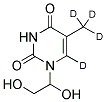 Thymine-a,a,a,6-d4 glycol Structure,132523-94-5Structure