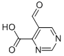 4-Pyrimidinecarboxylicacid,5-formyl-(9ci) Structure,133510-35-7Structure