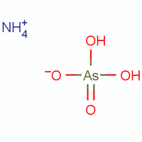 Ammonium dihydrogenarsenate Structure,13462-93-6Structure