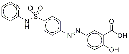 Sulfasalazine-d4 Structure,1346606-50-5Structure