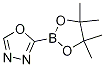 2-(4,4,5,5-Tetramethyl-1,3,2-dioxaborolan-2-yl)-1,3,4-oxadiazole Structure,1346808-32-9Structure