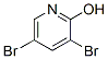 3,5-Dibromo-2-pyridinol Structure,13472-81-6Structure