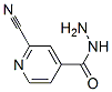 4-Pyridinecarboxylicacid,2-cyano-,hydrazide(9ci) Structure,135048-32-7Structure