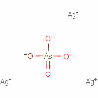 Silver arsenate Structure,13510-44-6Structure