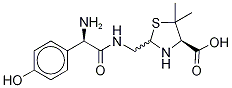 (4S)-2-[[[(2r)-2-amino-2-(4-hydroxyphenyl)acetyl]amino]methyl]-5,5-dimethyl-4-thiazolidinecarboxylic acid Structure,1356020-01-3Structure