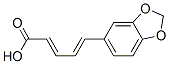 5-(3,4-Methylenedioxyphenyl)-2,4-pentadienoic acid Structure,136-72-1Structure