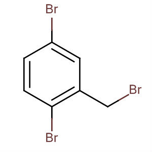 1,4-Dibromo-2-(bromomethyl)benzene Structure,136105-40-3Structure