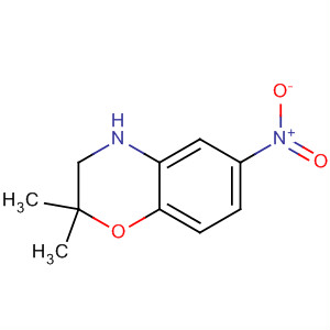 2,2-Dimethyl-6-nitro-3,4-dihydro-2h-benzo[1,4]oxazine Structure,136545-11-4Structure