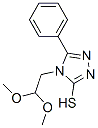 4-(2,2-Dimethoxyethyl)-5-phenyl-4H-1,2,4-triazole-3-thiol Structure,136745-20-5Structure