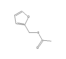 Furfuryl thioacetate Structure,13678-68-7Structure