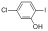 5-Chloro-2-iodophenol Structure,136808-72-5Structure