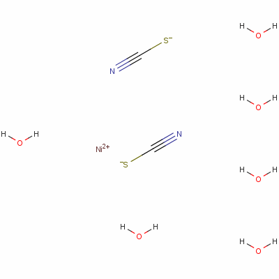 Nickel thiocyanate Structure,13689-92-4Structure