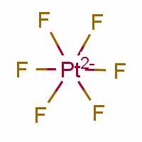 Platinum hexafluoride Structure,13693-05-5Structure