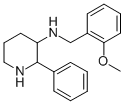 3-[(2-Methoxybenzyl)amino]-2-phenyl-piperidine Structure,136982-36-0Structure