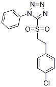 5-((4-Chlorophenethyl)sulfonyl)-1-phenyl-1h-tetrazole Structure,1372784-40-1Structure