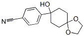 4-(8-Hydroxy-1,4-dioxa-spiro[4.5]dec-8-yl)-benzonitrile Structure,137464-95-0Structure