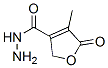 3-Furancarboxylicacid,2,5-dihydro-4-methyl-5-oxo-,hydrazide(9ci) Structure,137910-48-6Structure