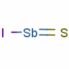 Antimony iodide sulfide Structure,13816-38-1Structure