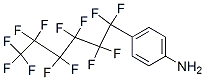 4-(Perfluorohexyl)aniline Structure,139613-90-4Structure