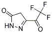 3H-pyrazol-3-one, 2,4-dihydro-5-(trifluoroacetyl)-(9ci) Structure,139767-77-4Structure