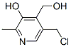 5-Chloromethyl-3-hydroxy-4-hydroxymethyl-2-methylpyridine Structure,13983-22-7Structure