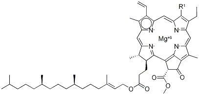 Chlorophyll Structure,1406-65-1Structure