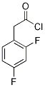 2-(2,4-Difluorophenyl)acetyl chloride Structure,141060-00-6Structure