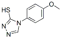 4-(4-Methoxy-phenyl)-4H-[1,2,4]triazole-3-thiol Structure,14132-86-6Structure