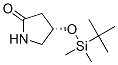 (4S)-4-[[(1,1-Dimethylethyl)dimethylsilyl]oxy]-2-pyrrolidinone Structure,141629-19-8Structure