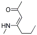 3-Hepten-2-one, 4-(methylamino)-(9ci) Structure,141895-55-8Structure