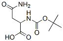 4-Amino-2-[(tert-butoxycarbonyl)amino]-4-oxobutanoic acid Structure,142847-17-4Structure